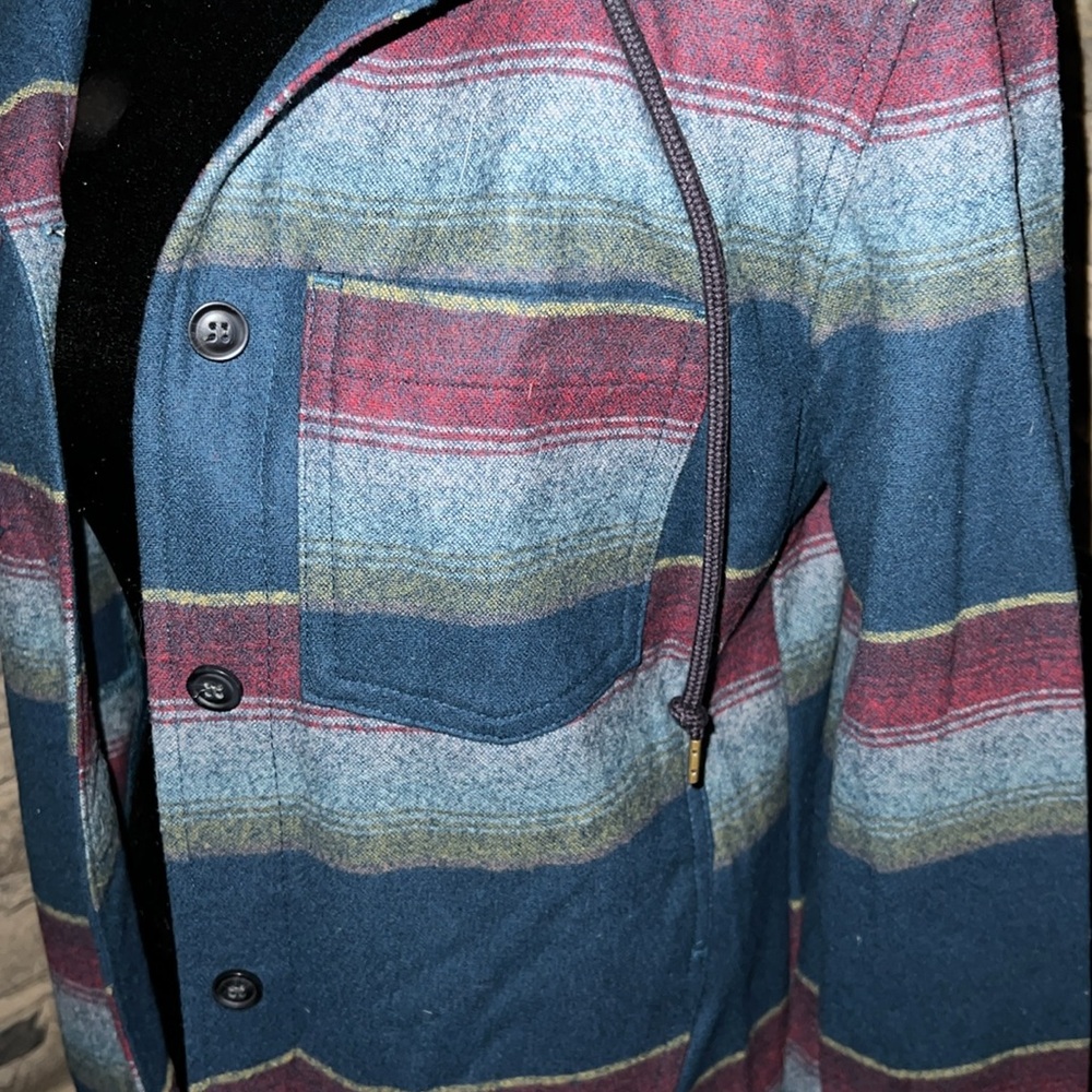Pendleton Virgin Wool Hoodie Shacket - image 2